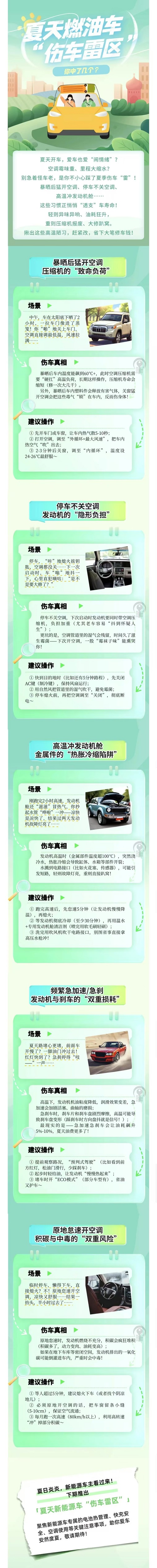 19.夏天燃油車“傷車?yán)讌^(qū)”，你中了幾個(gè)？